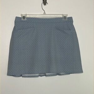 RLX Ralph Lauren Navy Geometric Skort